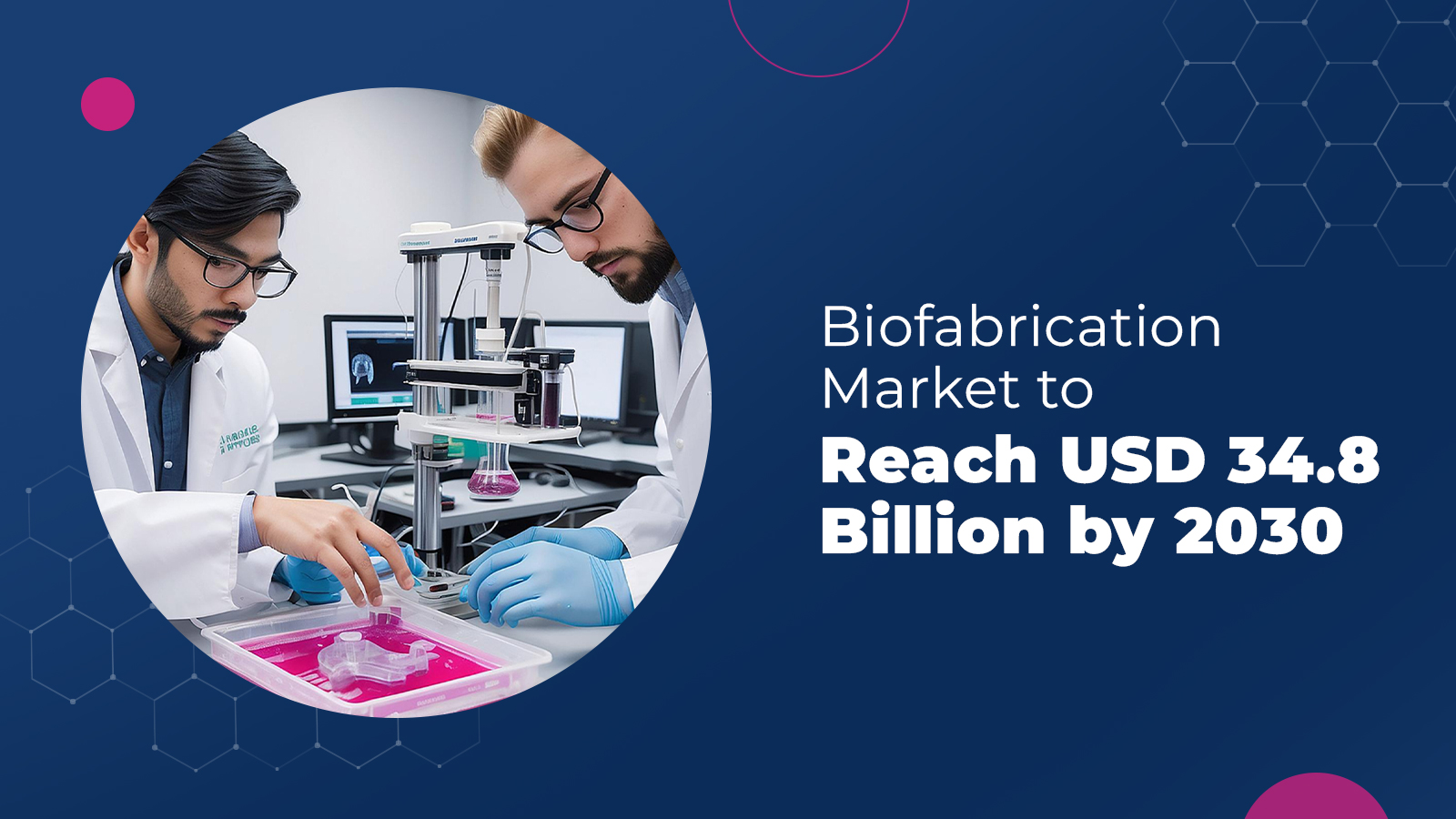 Biofabrication Market to Reach USD 34.8 Billion by 2030