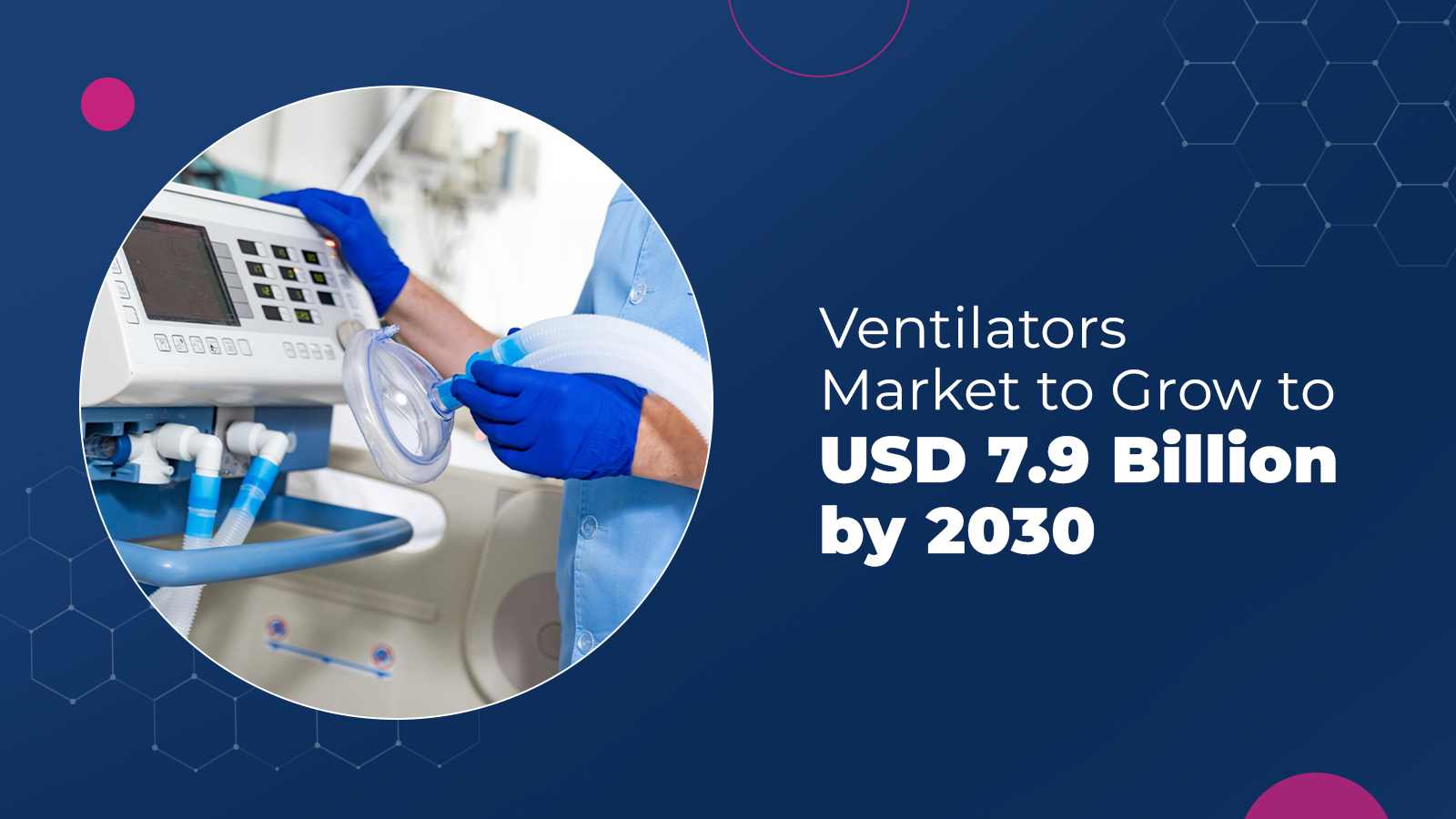 Ventilators Market to Grow to USD 7.9 Billion by 2030